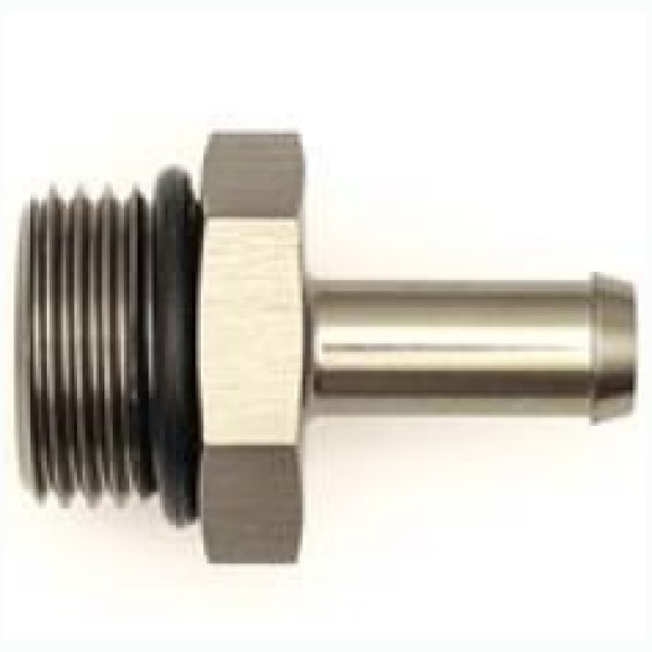 8AN ORB Male To 5/16in. Male Barb Fitting (Incl. O-Ring)