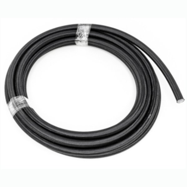 6AN Black Nylon Braided PTFE Hose 20 Feet