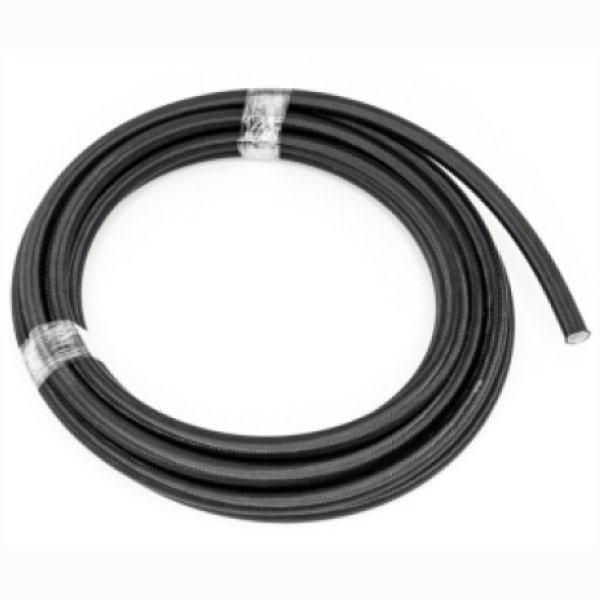8AN Black Nylon Braided PTFE Hose 20 Feet