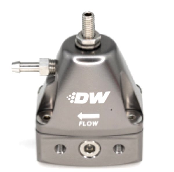 DWR1000iL In-Line Adjustable Fuel Pressure Regulator - Titanium