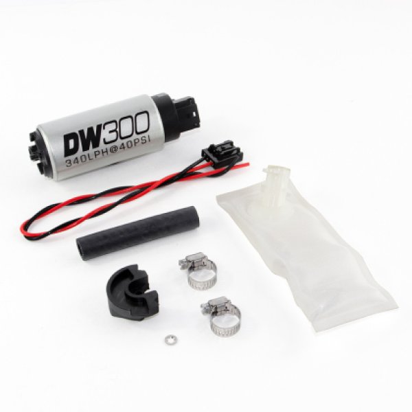 94+ Nissan 240sx/Silvia S14/S15 DW300 340 LPH In-Tank Fuel Pump w/ Install Kit