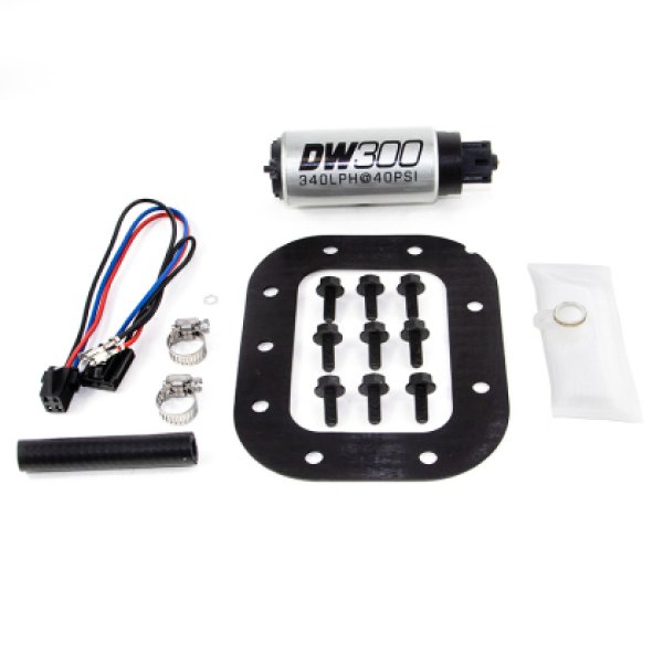 90-96 Chevy Corvette 5.7L (excl ZR-1) DW300 340 LPH In-Tank Fuel Pump w/ Install Kit