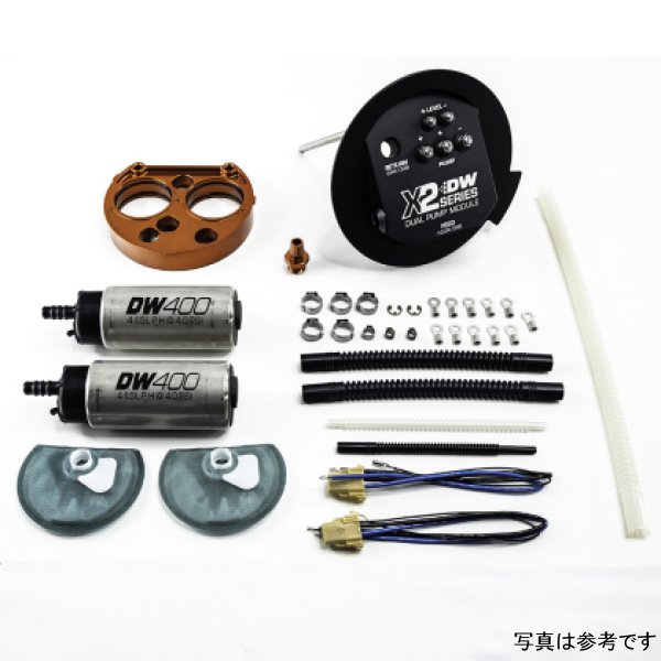 11-19 Ford Mustang X2 Series Fuel Pump Module w/Dual DW400 Pumps