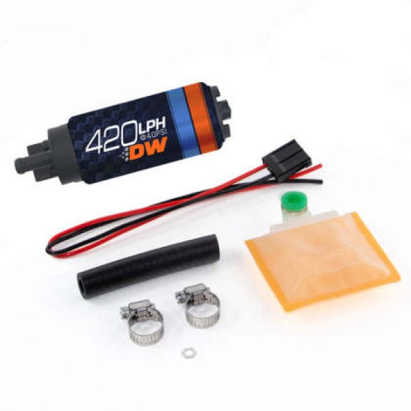 DW420 Series 420lph In-Tank Fuel Pump w/ Universal Install Kit