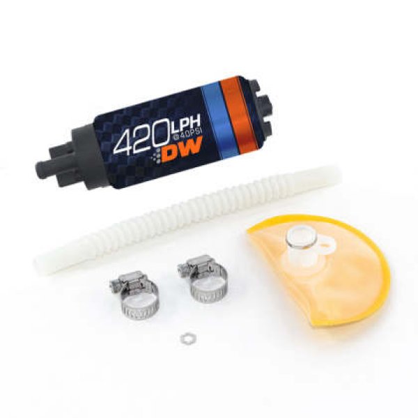DW420 Series 420lph In-Tank Fuel Pump w/ Install Kit For Mazda RX-8 04-08