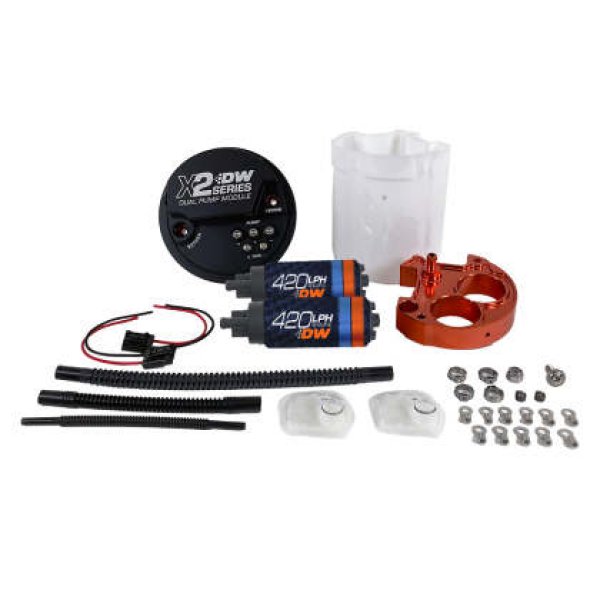 X2 Series Fuel Pump Module with Dual DW420 Pumps For 2008-21 WRX/STI
