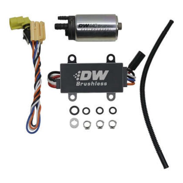 DW440 440lph Brushless Fuel Pump w/+C102 Controller w/ Install Kit 14-19 Chevy Corvette