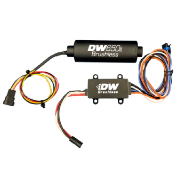 DW650iL Series 650LPH In-Line External Fuel Pump w/ Single/Dual-Speed Controller