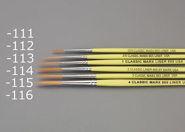 3号   丸筆(ﾀｸﾛﾝ毛)