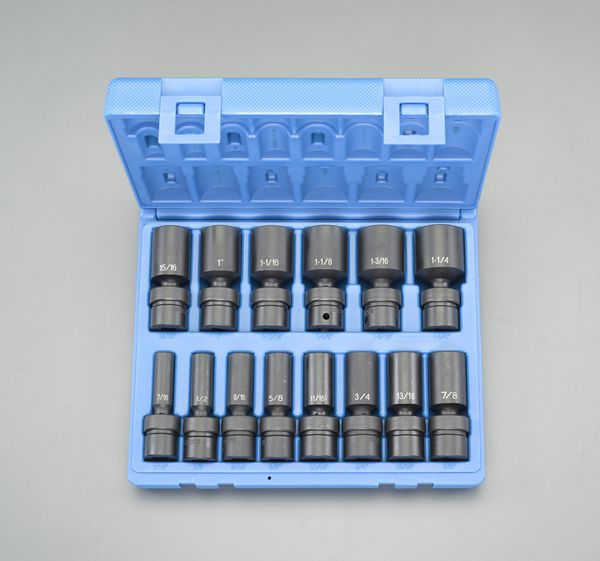 1/2"DR インパクトユニバーサルディープソケッ