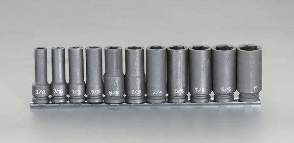 1/2"DR インパクトディープソケットセット(マク