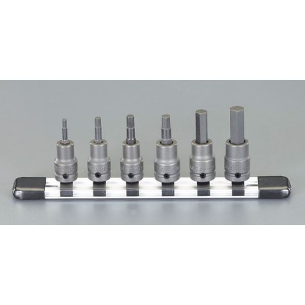 3/8"DR/ 3-10mm [HEX]ビットソケット