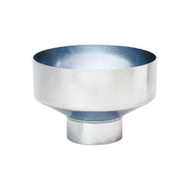 25Ax 80mm A型ホッパー(内ねじ/電気亜鉛メッキ)