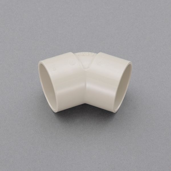 #40 45°エルボ(ACドレンパイプ用/アイボリー)