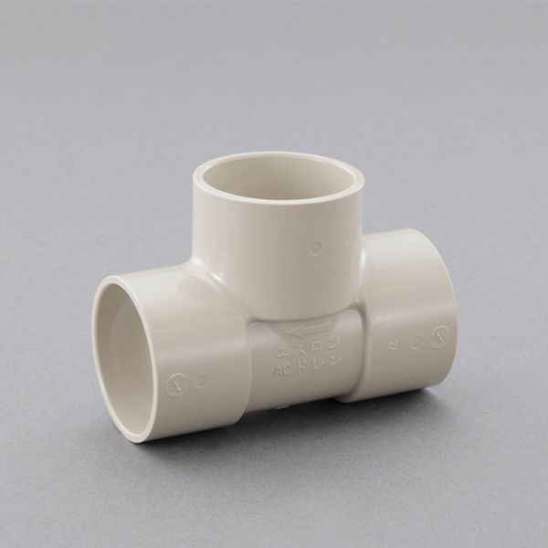 #50x#30 異径チーズ(ACドレンパイプ用/アイボリー)