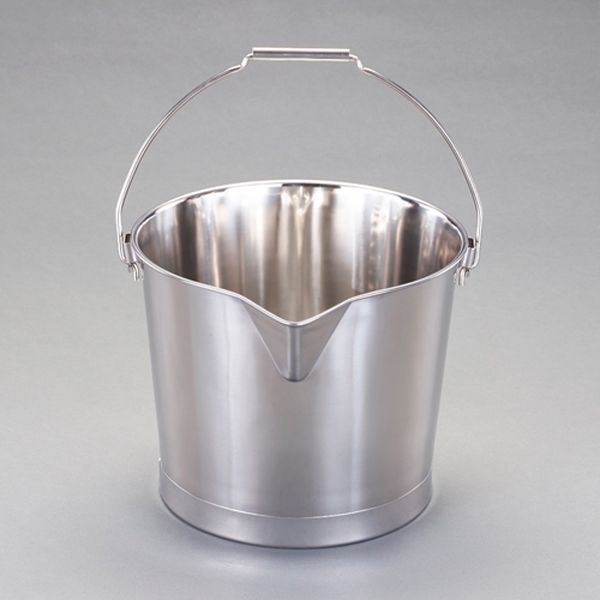 20L バケツ(口付/ステンレス製)