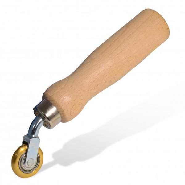 φ28x 6mm コーナー押さえローラー(真鍮製)