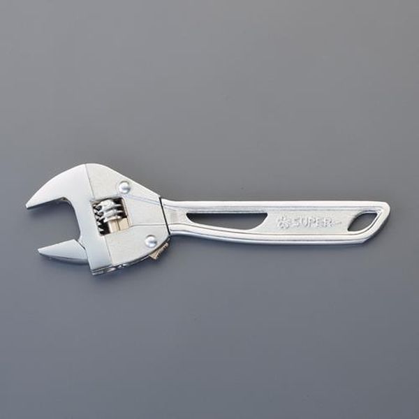 36mm/250mm モンキーレンチ (広口/ラチェット式)