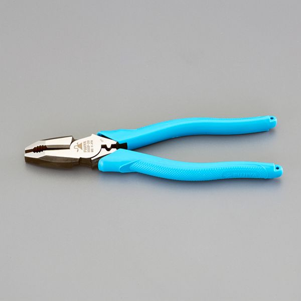 200mm 電工ペンチ(圧着付/偏芯型/スラッシュヘッド)