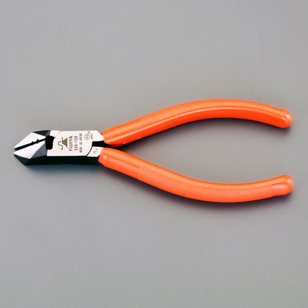 125mm 斜ニッパー 穴付(ラウンド刃)