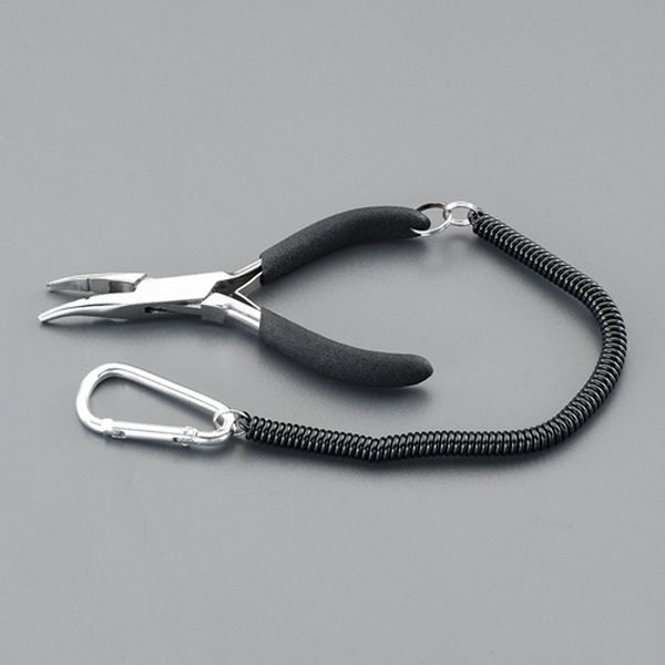 110mm 二重リング先曲プライヤー(ステンレス製)