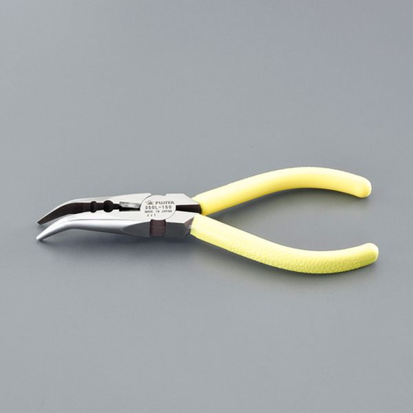 150mm 先曲ラジオペンチ(ステンレス製)