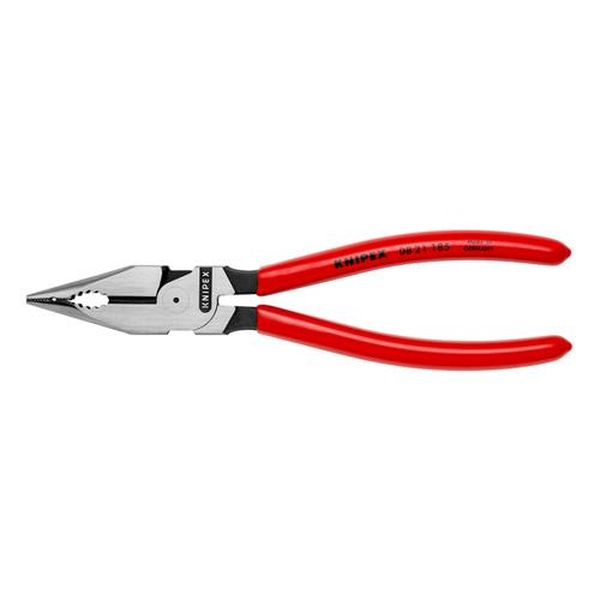 185mm ニードルノーズペンチ (カッター付)