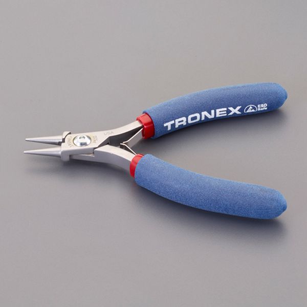 125mm 精密プライヤー(ESD/丸/バネ付)