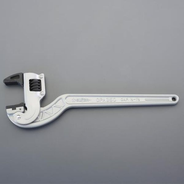 450mm コーナーパイプレンチ (白菅/被覆管兼用型)