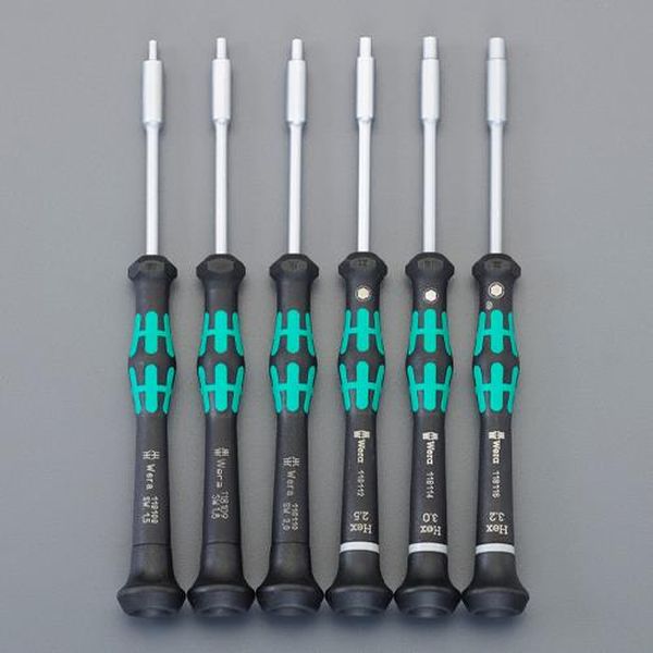 6本組/1.5-3.2mm [Nut] ドライバー (精密用)