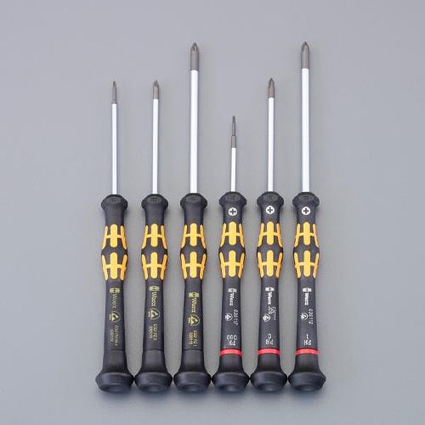 6本組 [＋ pozidri] ドライバー (精密用/ESD)