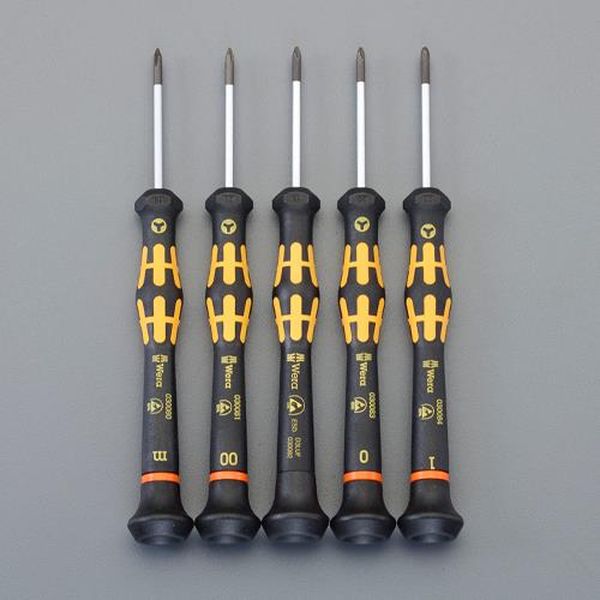 5本組 [Microstix] ドライバー (精密用/ESD)