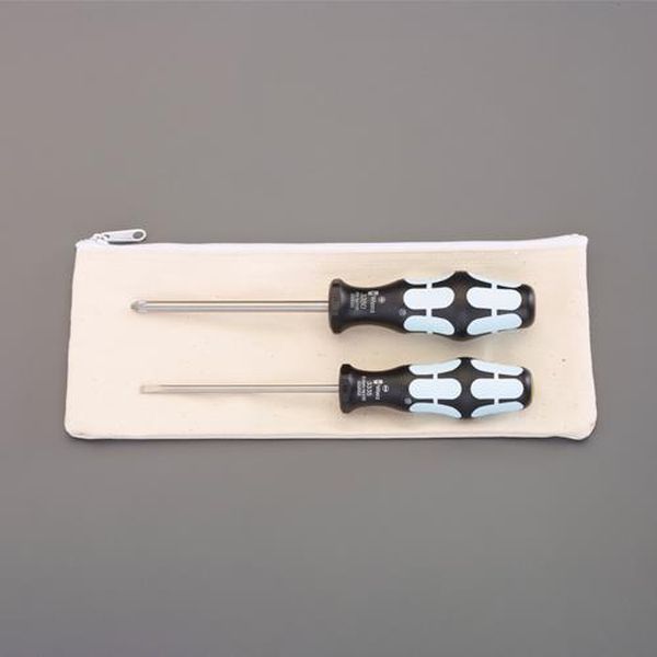 2本組 [＋ -] ドライバー (ステンレス製)
