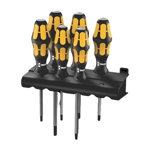 6本組 [TORX] ドライバー (手元六角/ホルダー付)