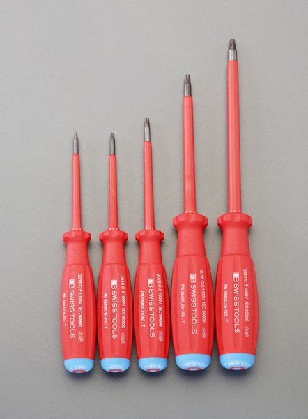 T9-T25/5本組 [Torx]絶縁ﾄﾞﾗｲﾊﾞ