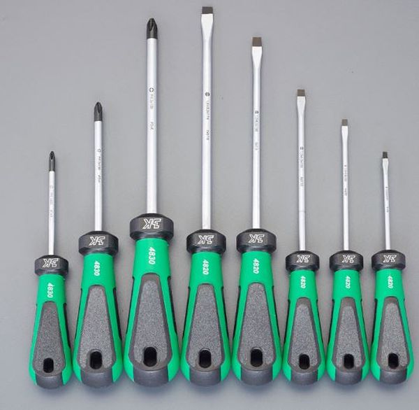 8本組 [+ -]ﾄﾞﾗｲﾊﾞｰ