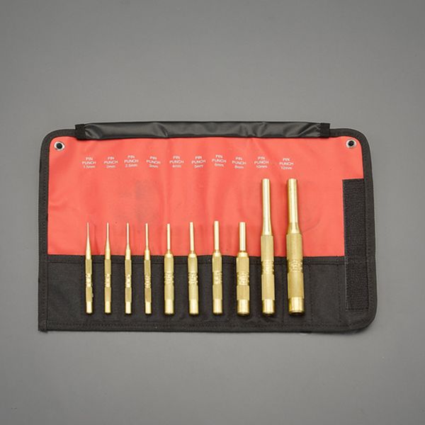 10本組 ピンポンチ(真鍮製)