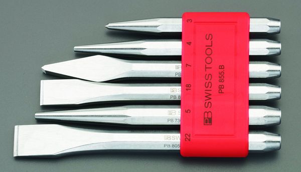 6本組 タガネ・ポンチセット