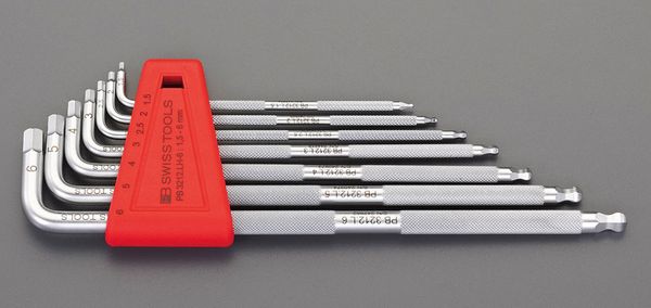 1.5- 6mm/ 7本組[Ball-Hex]ﾛｰ