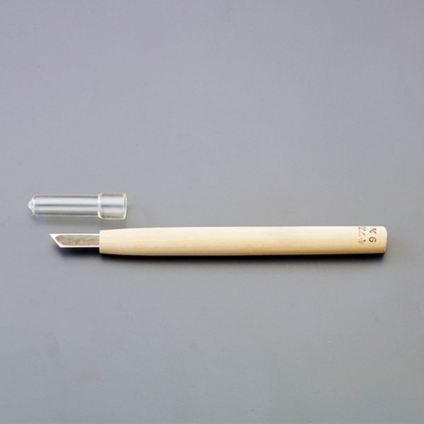 6.0mm 彫刻刃(安来鋼/キワ型)