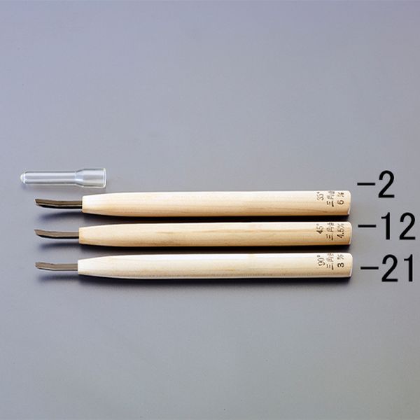 6.0mm 彫刻刃(安来鋼/三角型/45°)