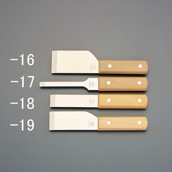 24mm 革すき(ステンレス製/木柄)