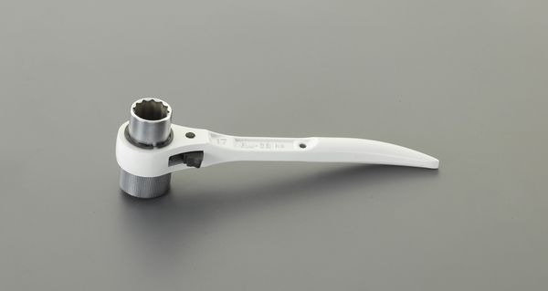 17x21mm/180mm 両口ラチェットレンチ(コン