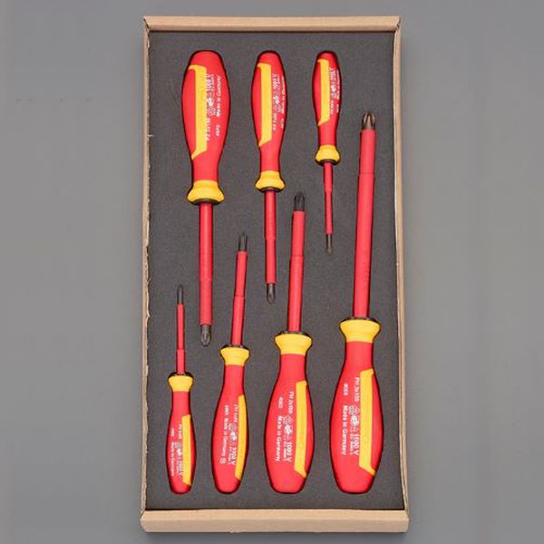 7本組 [+ Pozi]ドライバー(絶縁)