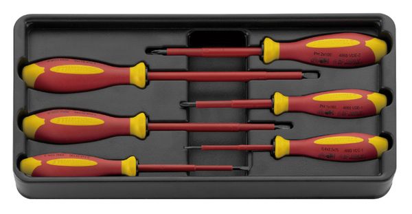 6本組 [+ -]ドライバー(絶縁)