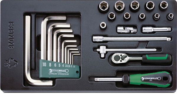 1/4"DR ソケットレンチセット