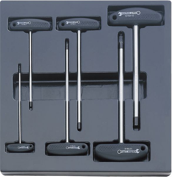 6本組 T型六角棒レンチセット