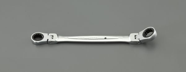 13x17mm/229mm ラチェットめがね(首振