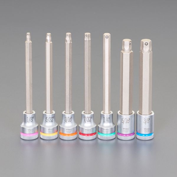 3/8インチDR Hex-Plusビットソケットセット(ホールド付)