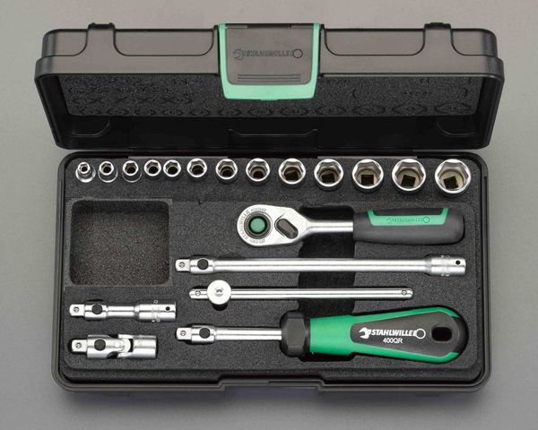 1/4"DR ソケットレンチセット